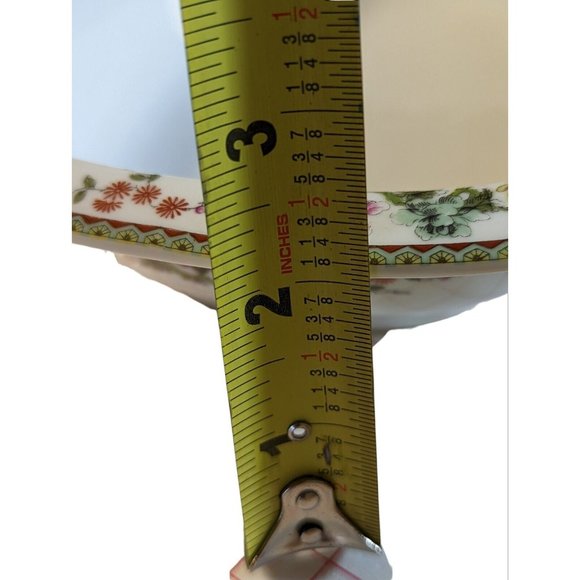 RARE HTF Limoges Tressemanes Vogt 6701 French Porcelain 9.5” Serving Veg Bowl - Picture 7 of 9